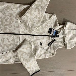 Nike Tech Fleece Camo Full Zip Hoodie